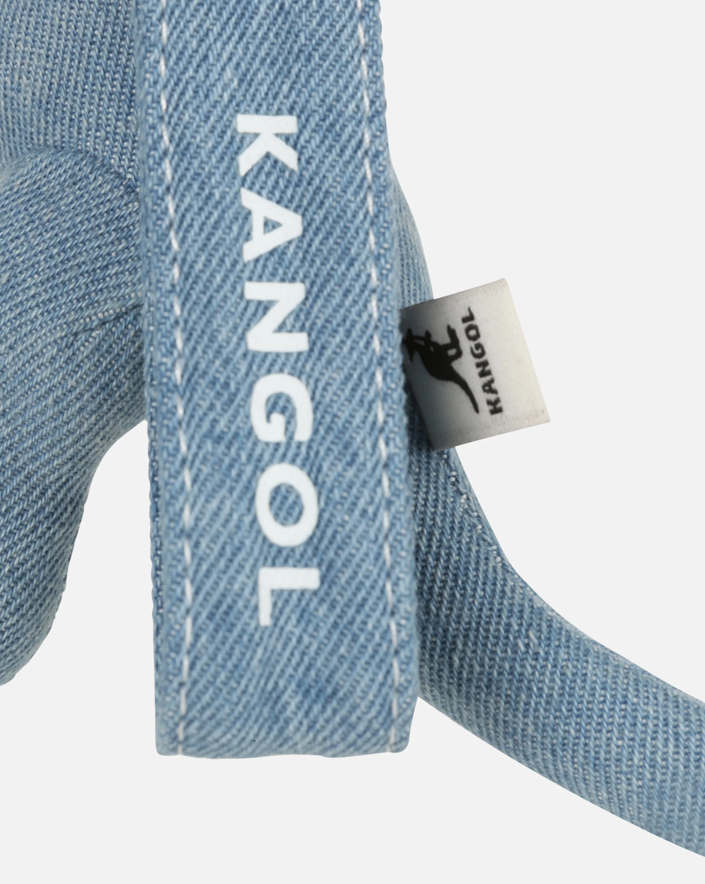 Denim Kangol Key Holder - Image 8